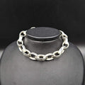 Sterling Silver Bracelet Chain-Link Design