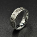 Stainless Steel Cubic Zirconia Ring