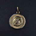 9ct Yellow Gold Jesus Carrying Lamb Pendant