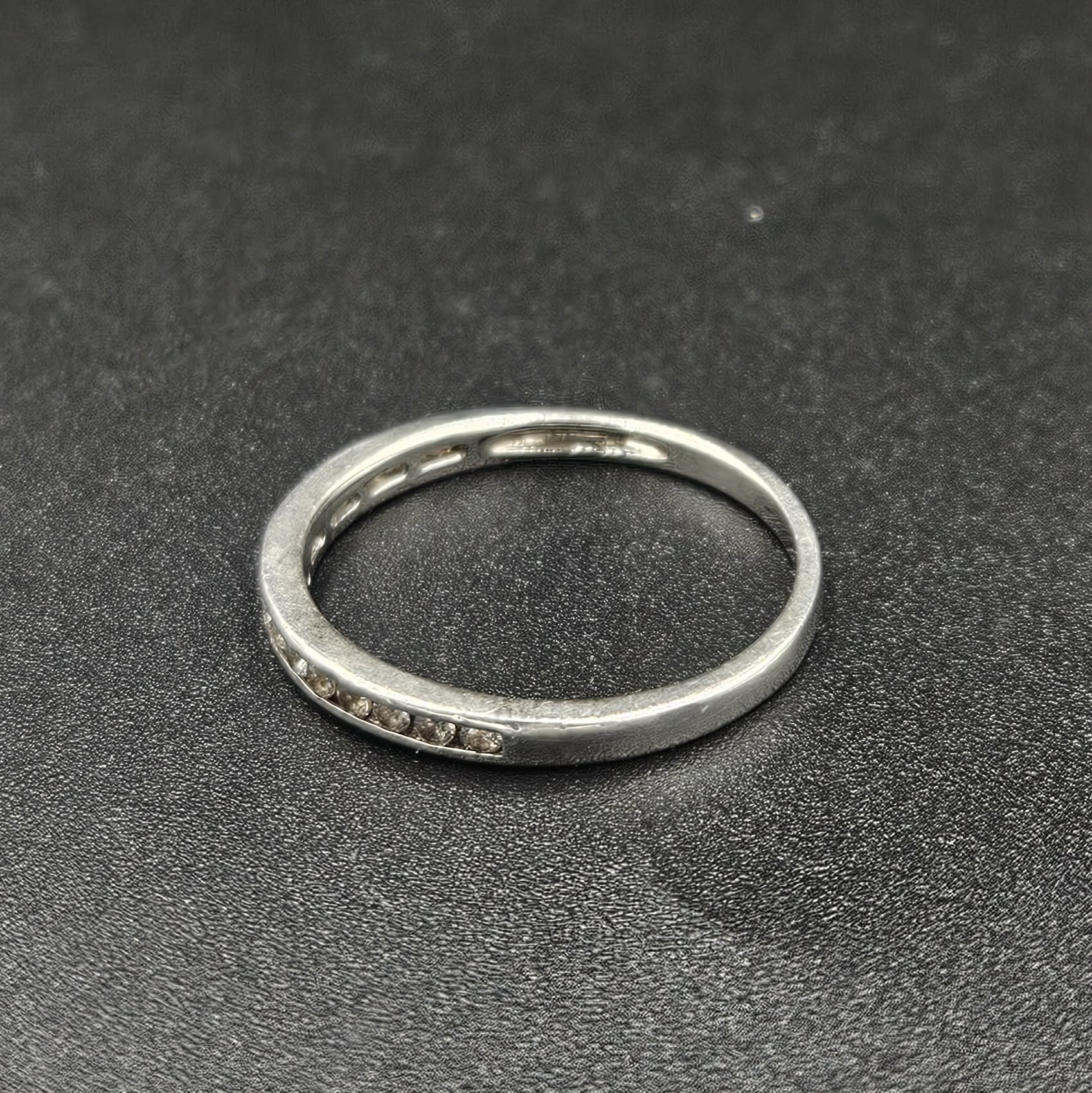 Sterling Silver Cubic Zirconia Band Ring