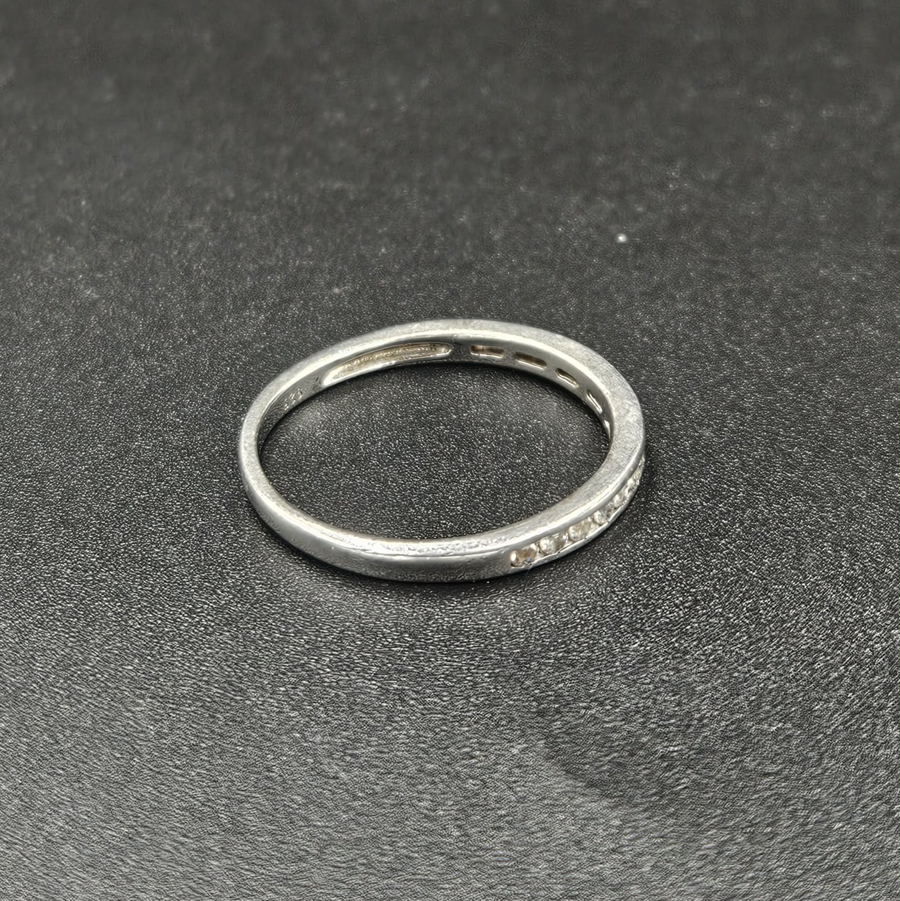 Sterling Silver Cubic Zirconia Band Ring