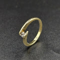 10ct Yellow Gold Diamond Ring