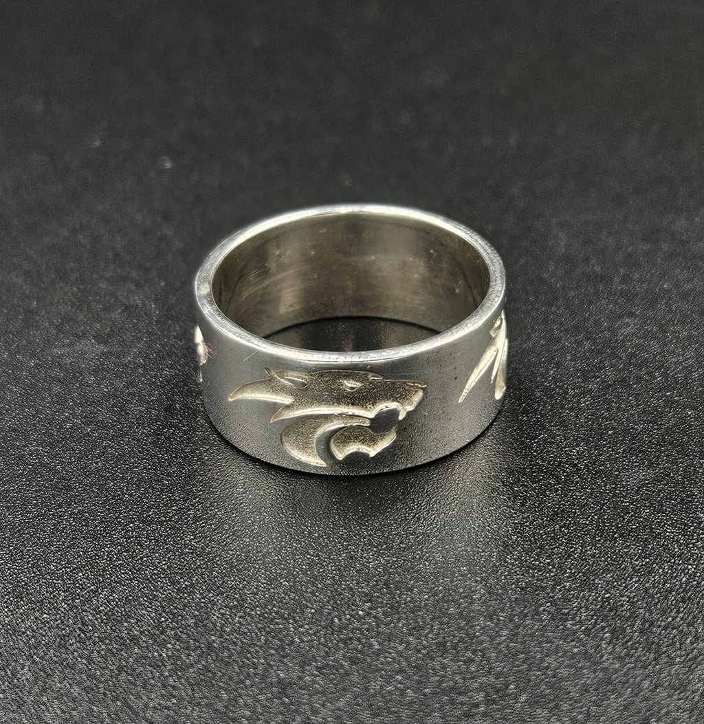 Silver Tiger Ring