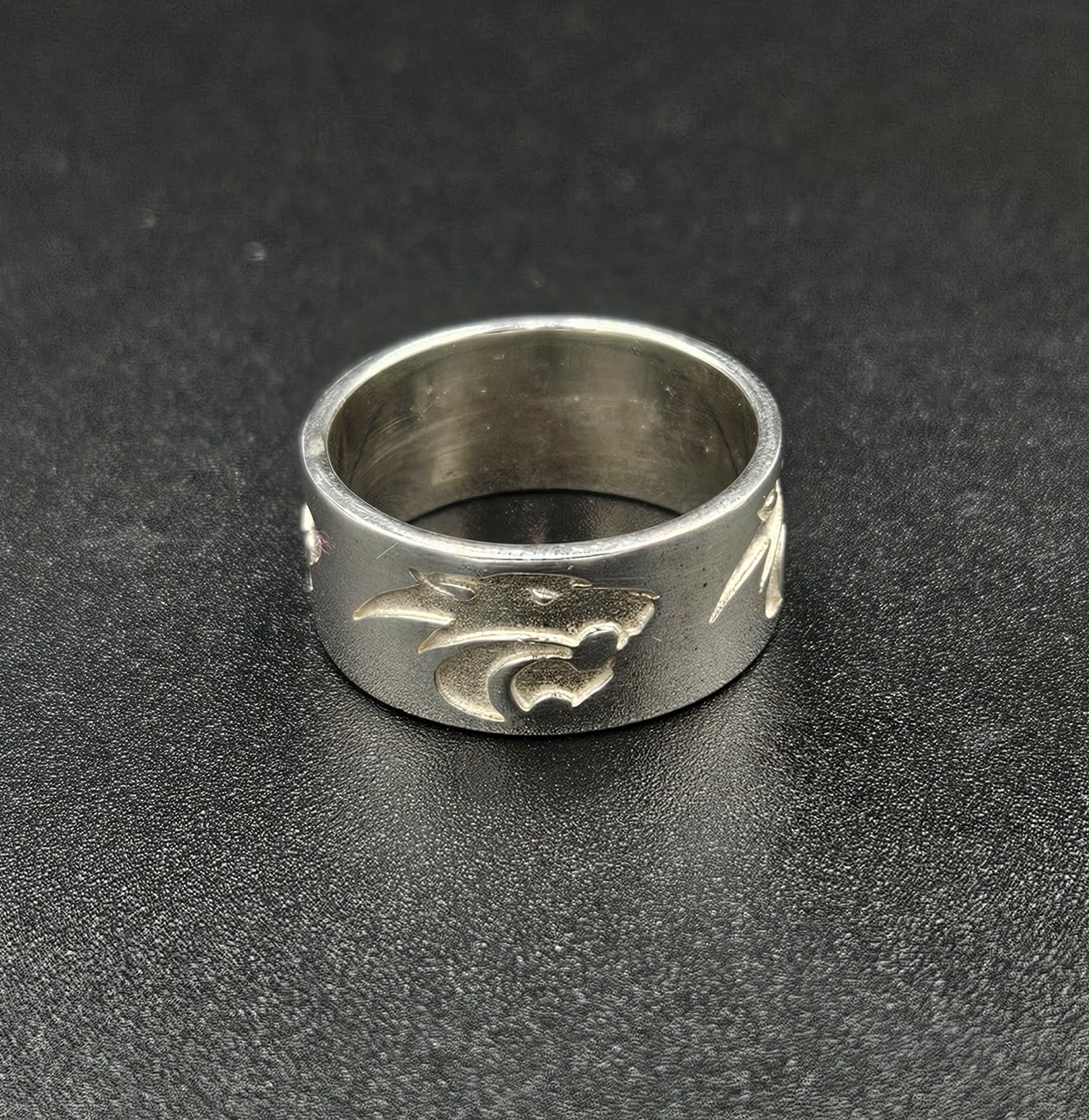 Silver Tiger Ring