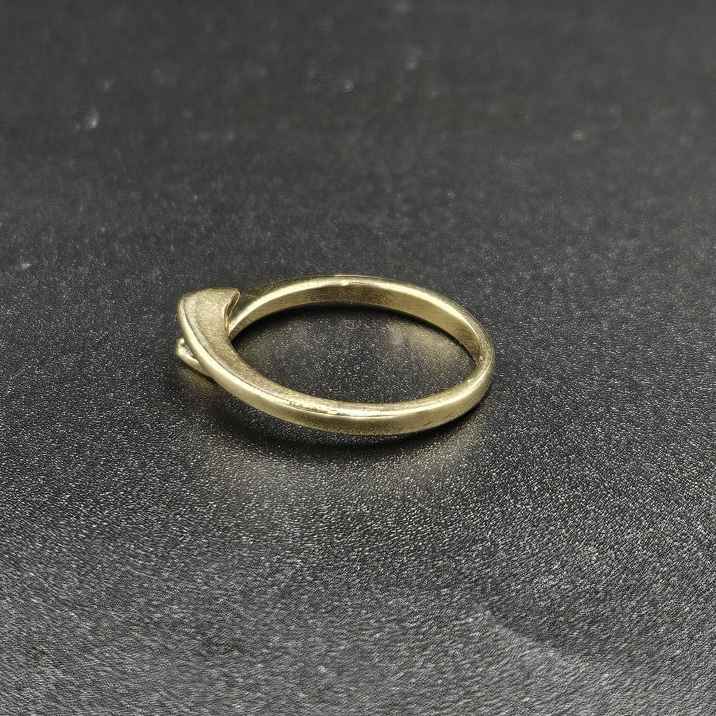 10ct Yellow Gold Diamond Ring