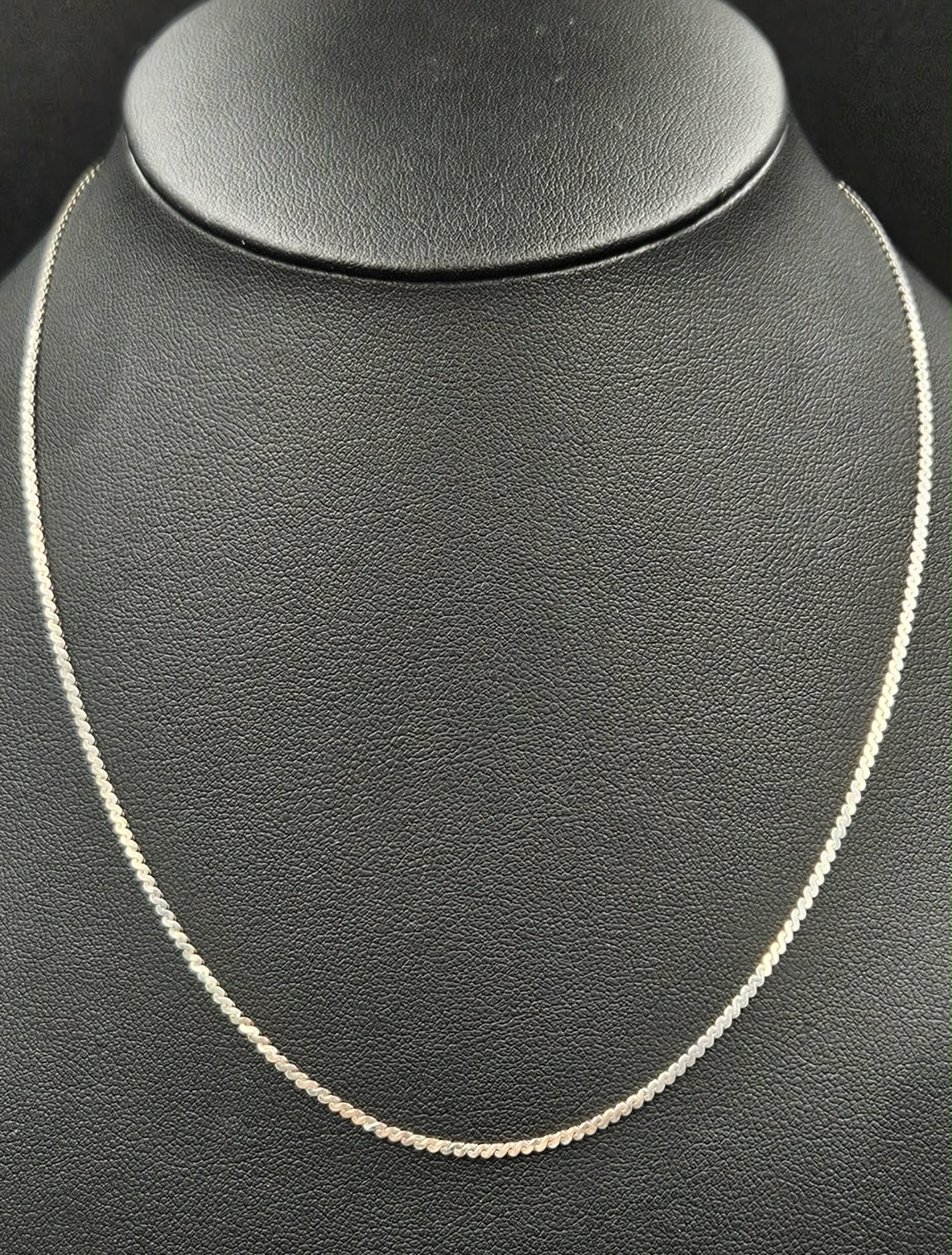 Sterling Silver Flat S style Chain