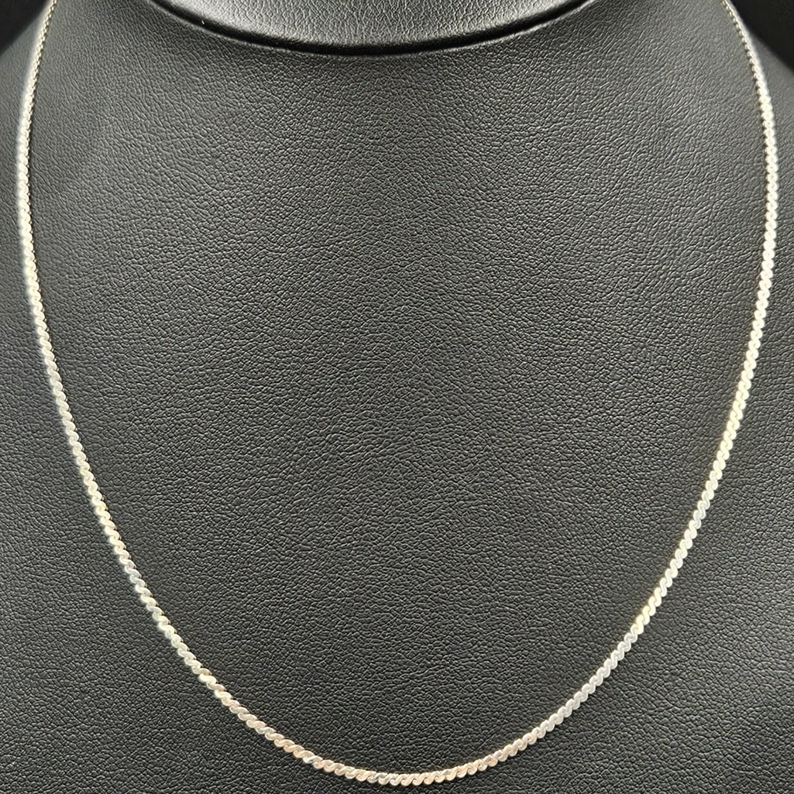 Sterling Silver Flat S style Chain