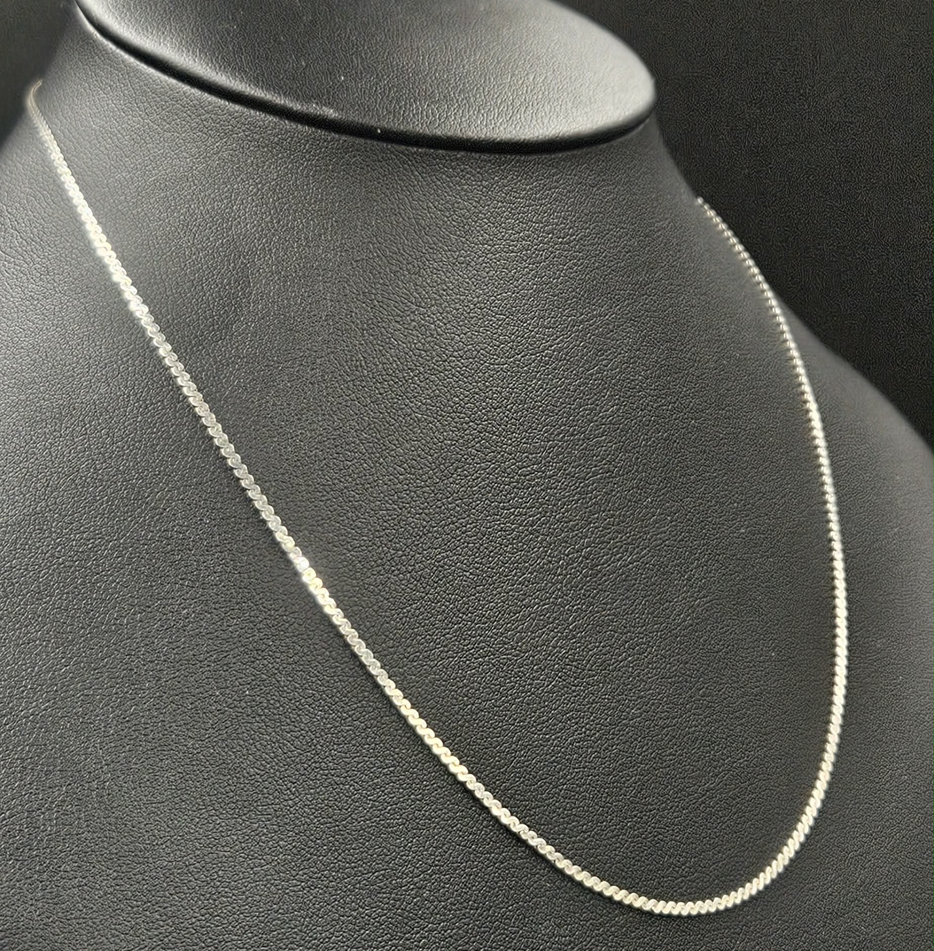 Sterling Silver Flat S style Chain