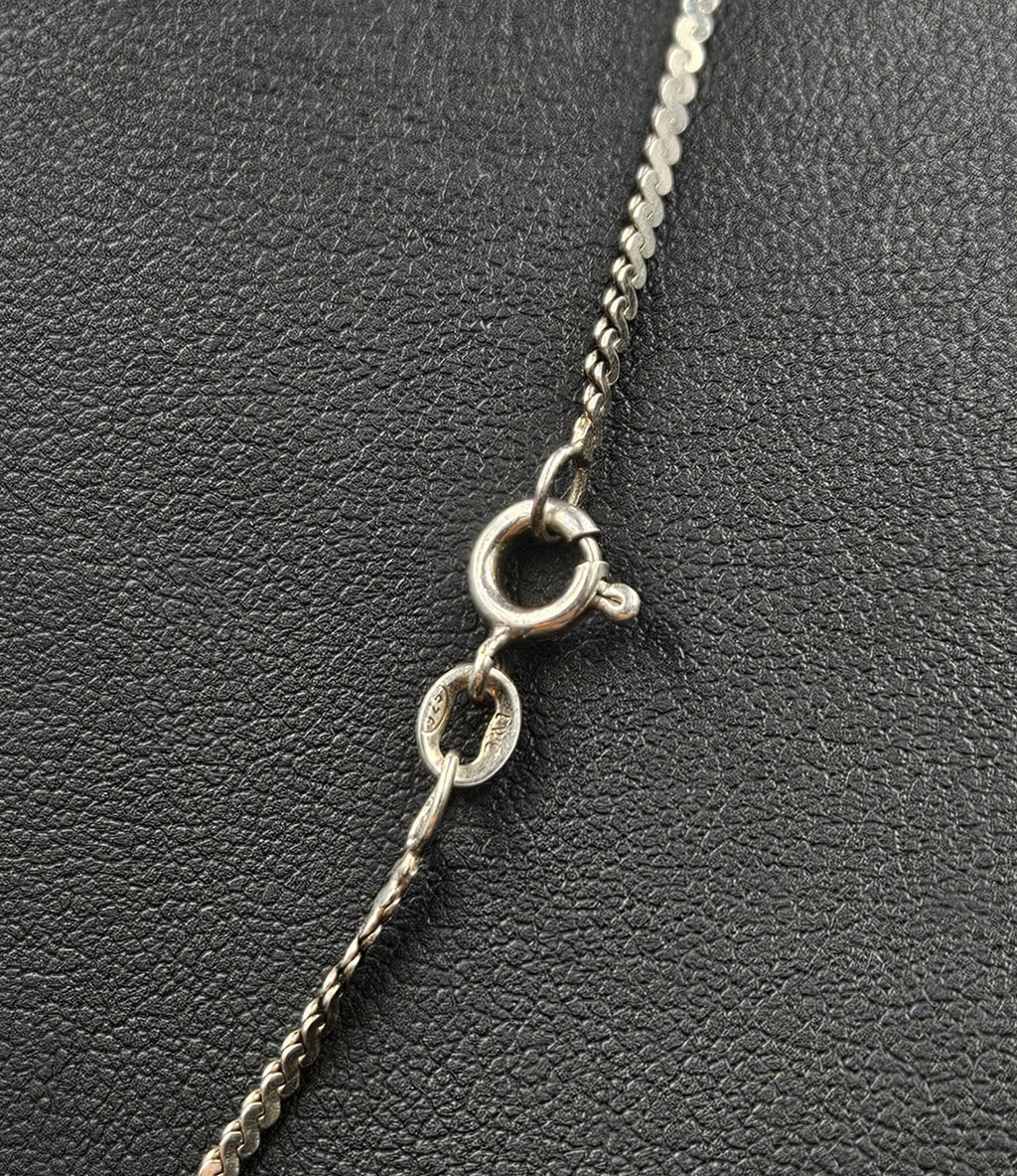 Sterling Silver Flat S style Chain