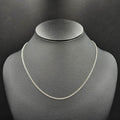 Silver Curb Style Chain
