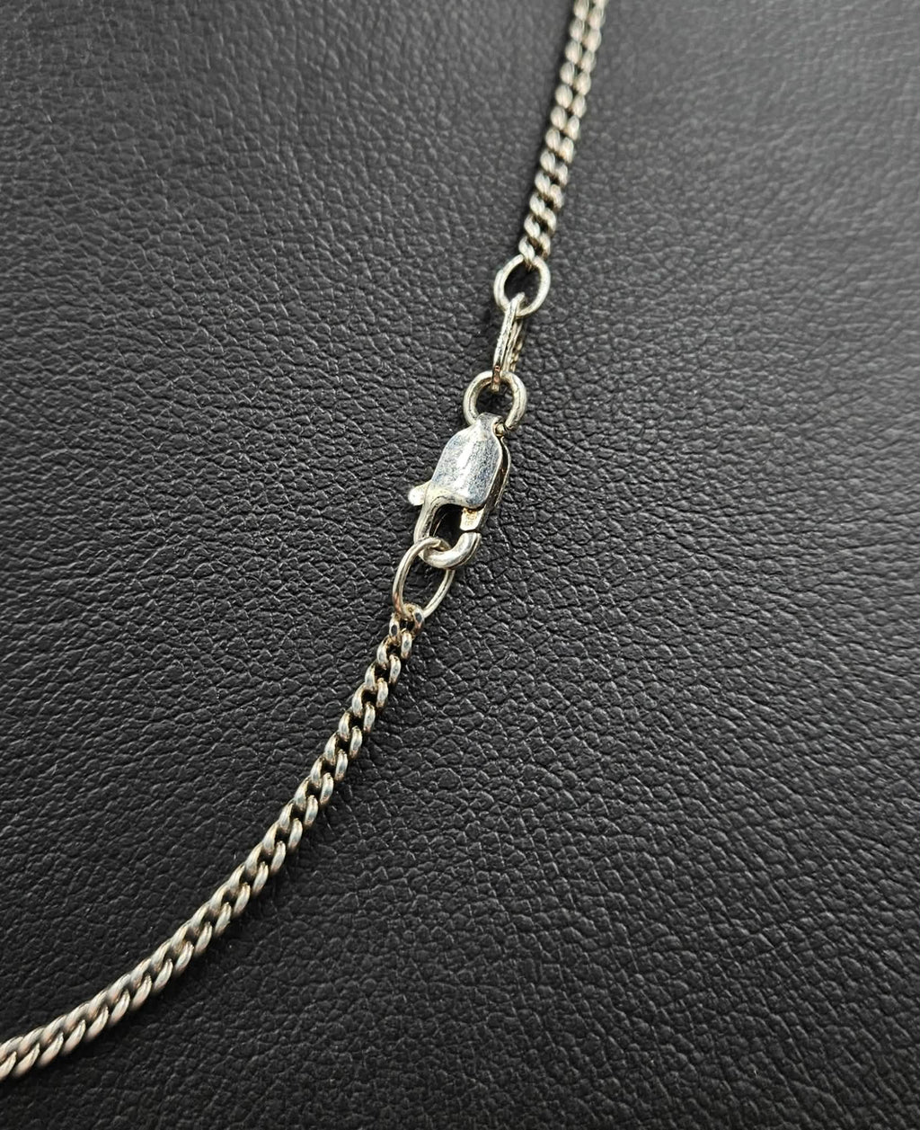Silver Curb Style Chain