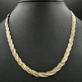 9ct Yellow & White Gold Necklace