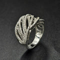 Brand new Sterling Silver Cubic Zirconia Ring