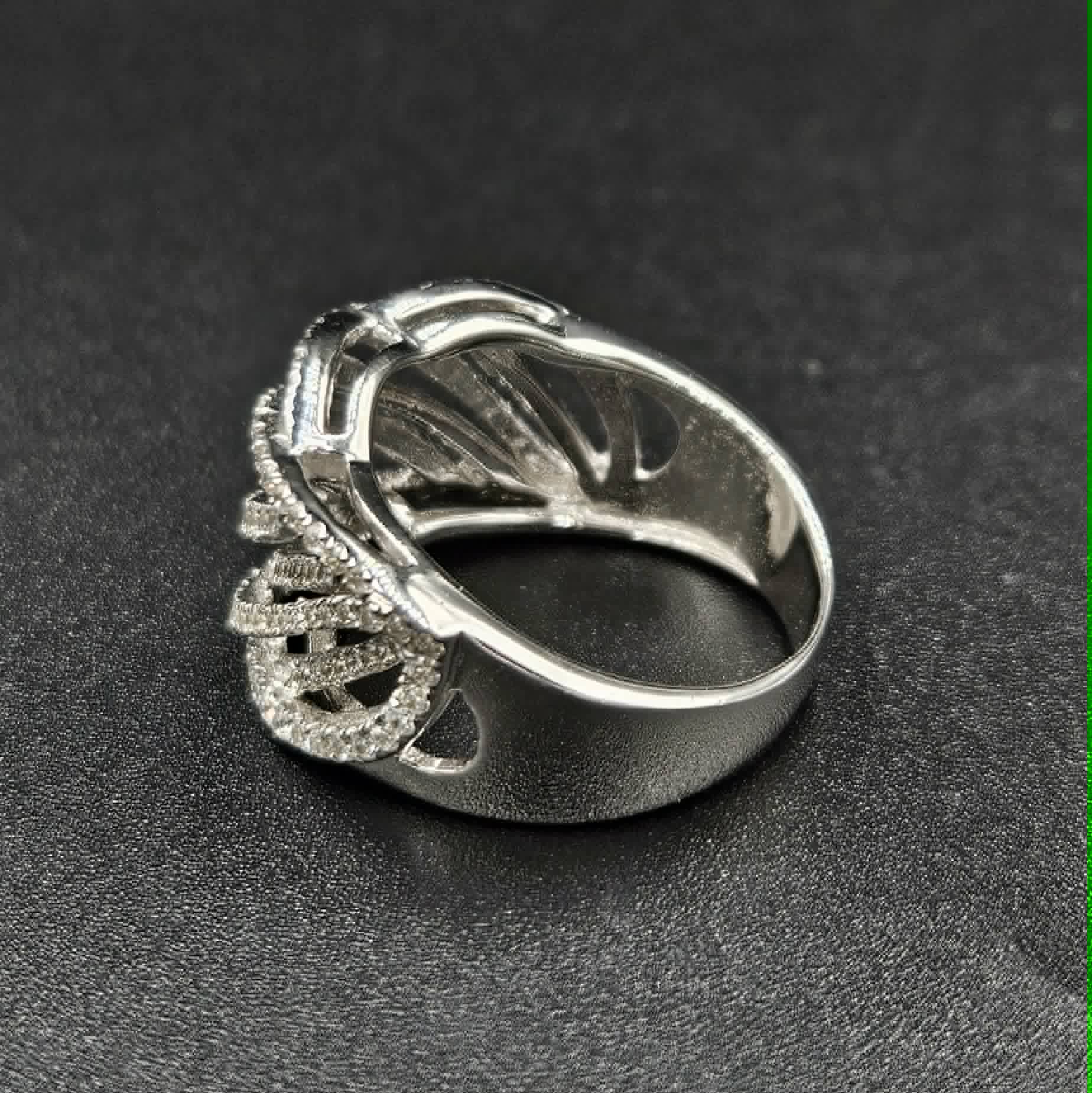 Brand new Sterling Silver Cubic Zirconia Ring