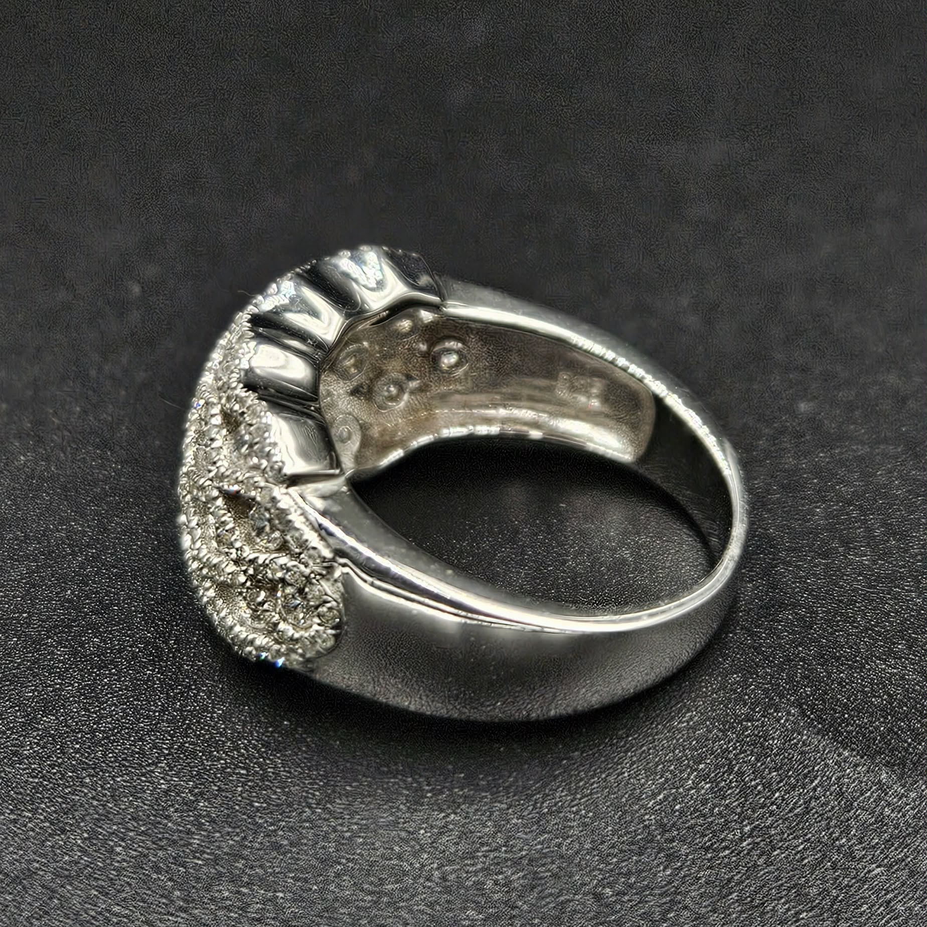 Brand New Sterling Silver Cubic Zirconia Ring