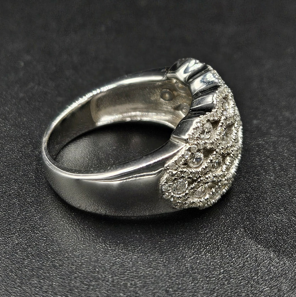 Brand New Sterling Silver Cubic Zirconia Ring