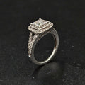9ct White Gold Diamond Ring