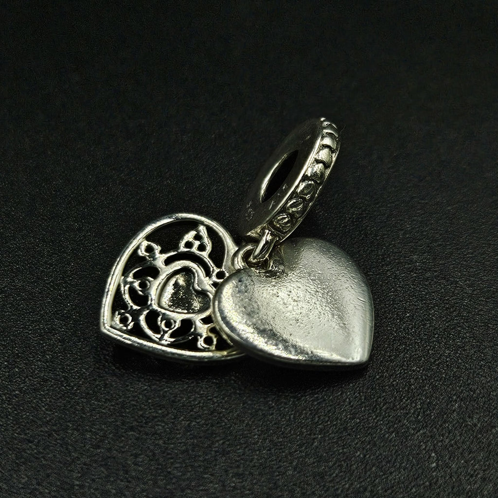 Sterling Silver Cubic Zirconia " My Wife Always " Charm